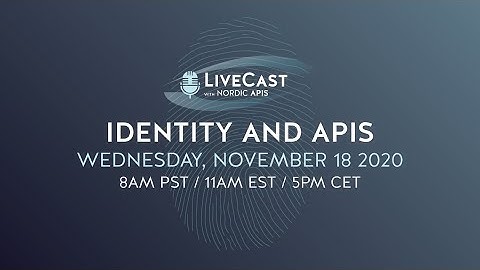 LiveCast: Identity and APIs