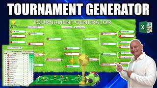 How To Create Your Own Tournament Generator With Leaderboard In Excel [Free Download + Masterclass] screenshot 1