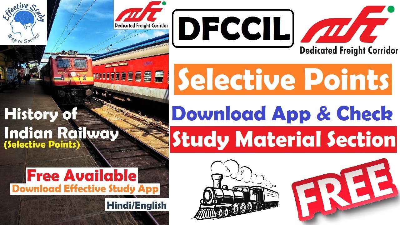 DFCCIL History of IR Free Notes