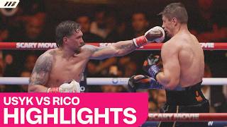 Oleksandr Usyk Stops Rico Verhoeven | Highlights and KO | Matchroom Boxing