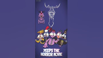 YEEPS THE MOVIE POSTER!!! (Animation Link in description) #yeep #yeeps #horrorart #movie