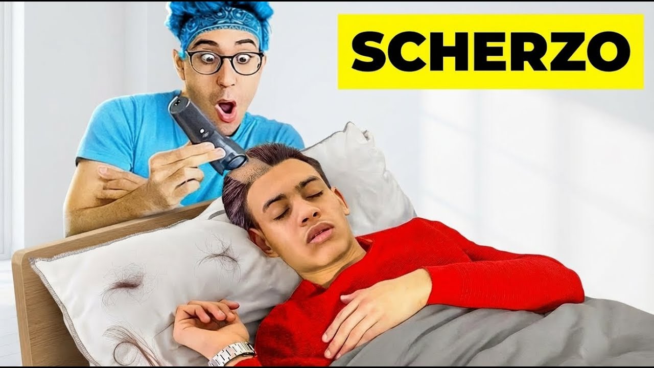 SCHERZO LO FACCIO PELATO mentre DORME in STREAM HOUSE 3.0 (non siamo più amici)