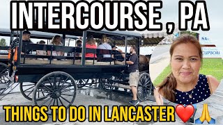 Kitchen Kettle Village INTERCOURSE PENNSYLVANIA August 2021 GLANCE VLOGS