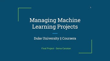 Managing ML Projects   Final Project