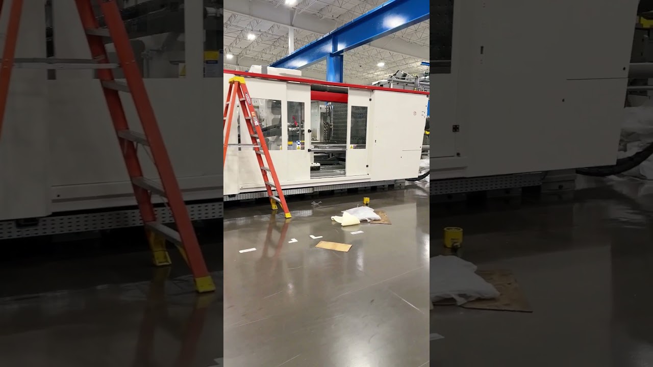 KraussMaffei injection molding machine delivery for Monoflo