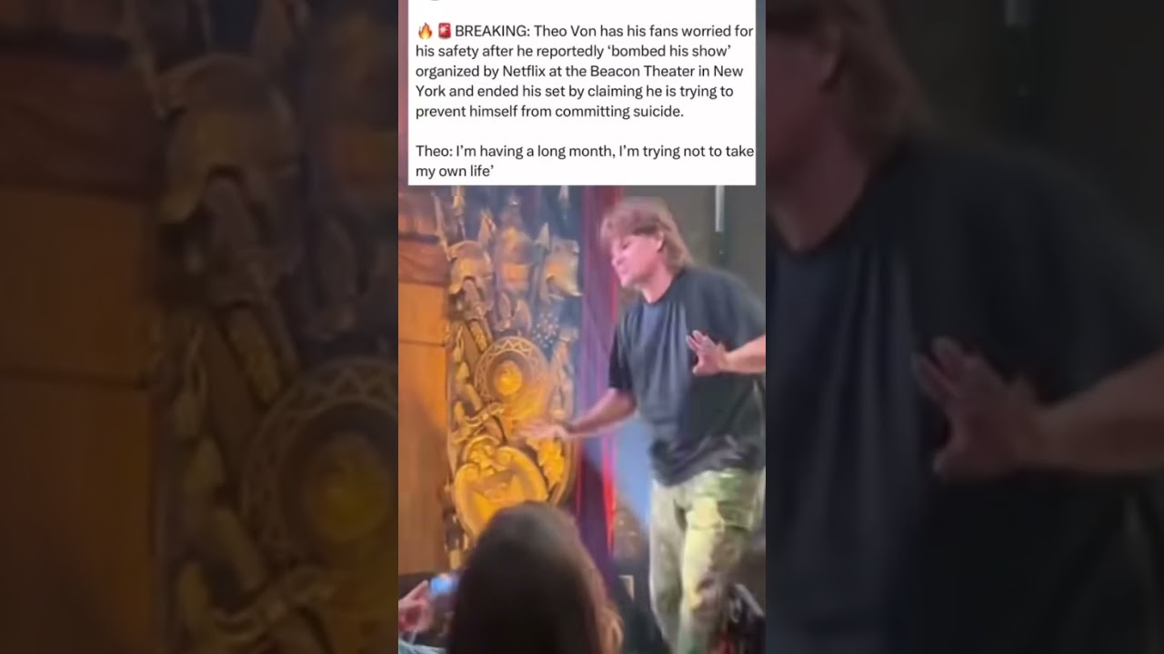 «Пытаюсь не брать на себя ответственность»: Тео Фон пугает фанатов после неудачного шоу на Netfli...