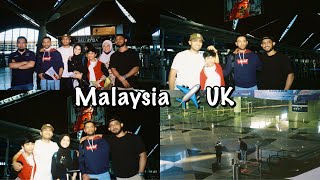 VLOG: MALAYSIA ✈️ UK | Touchdown in London