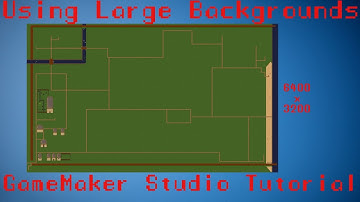 [GAMEMAKER STUDIO 1] How To Use Large Backgrounds Tutorial