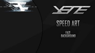 FaZe Background Speed Art // Scene