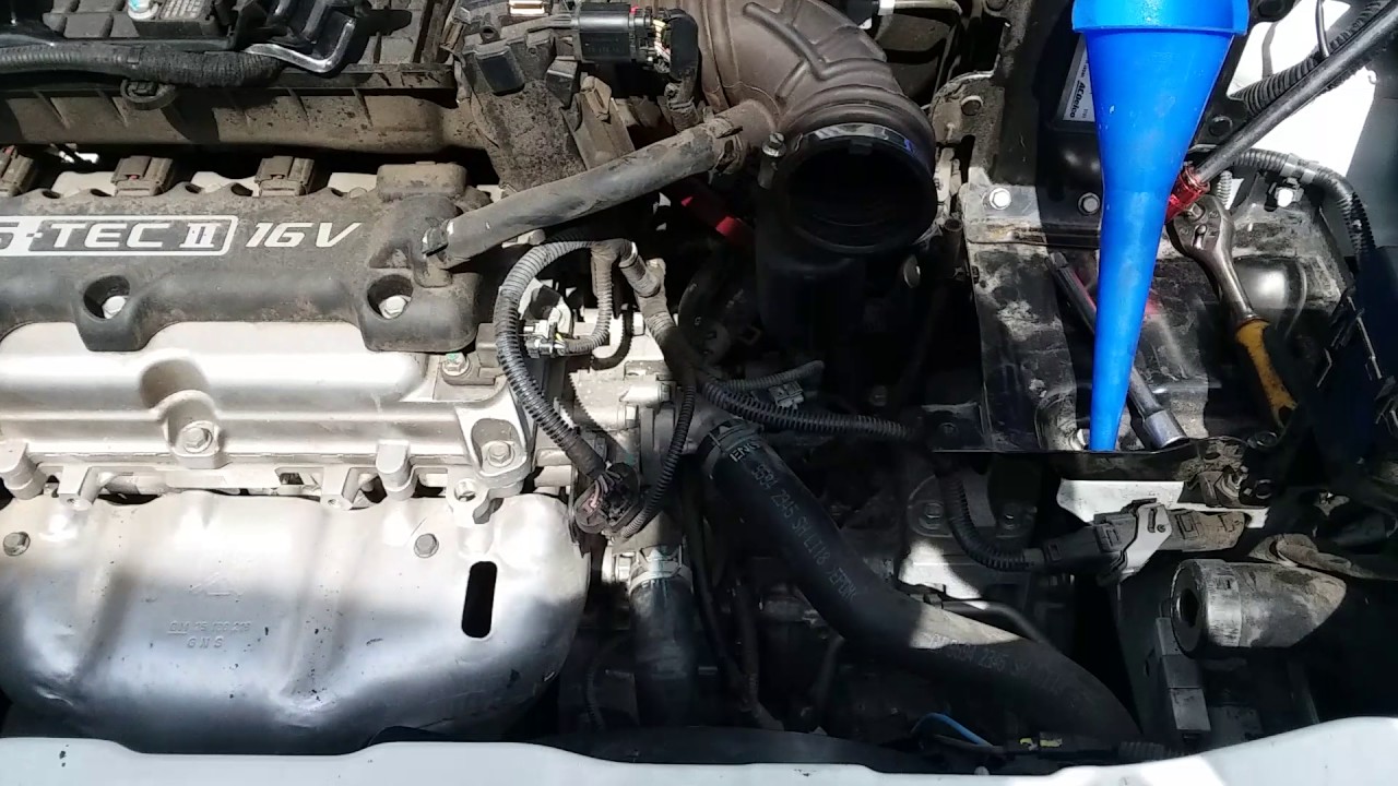 2013 Chevrolet spark , oil transmission change, cambio de ... chevrolet sonic wiring diagram 