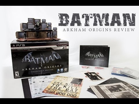 Batman Arkham Origins Collectors Edition - YouTube