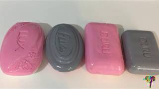 Asmr Pink & Grey Cutting Very Hard Very Dry Soaps - Rahatlatıcı Sert Sabun Kesmek