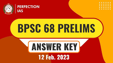 68th BPSC Question Discussion -1 | Ajit Tiwari Sir | Perfection IAS
