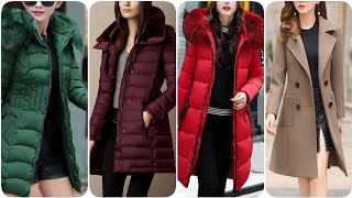Top 20 Stylish/Soft Winter Coat/Jacket||Long Coat Designs||Fur Coat Ideas||Beautiful & Latest Coat screenshot 3