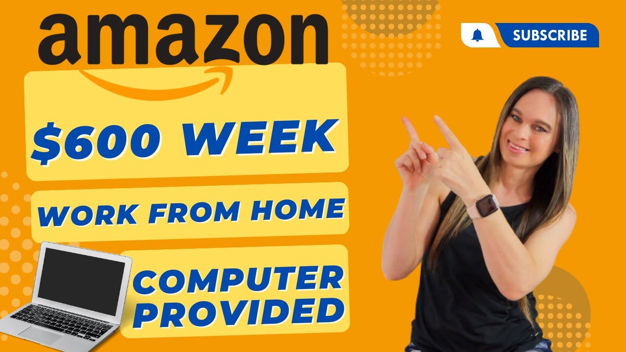 AMAZON Hiring Seasonal 600 Week + COMPUTER Provided & No Degree Needed