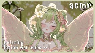 DEEP TINGLES ♡ lotion massage + ear cleaning ASMR | no talking