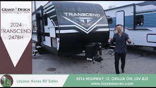 2024 Grand Design Transcend 247BH - Hershey Kiss! - Layzee Acres RV Sales