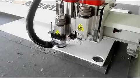 iECHO BK - Foam cut with IECHO CNC Router