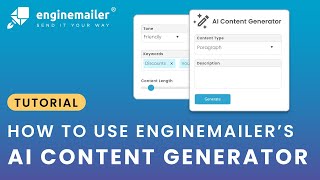 How to Use Enginemailer’s AI Content Generator | Content Creation Guide 2026