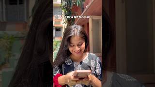 10 to 1 Days: Exam Scroll Panic! #Shorts