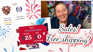 Killer Sales and Free Shipping RIGHT NOW