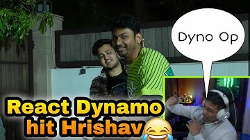 When Scout React Dynamo hit Hrishav  prank video😂❤ M.R yt