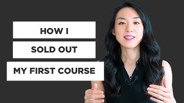 How To Sell Out Your Online Course (My First $8K Launch Behind-The-Scenes)
