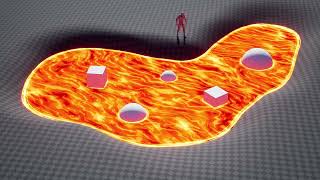 Stylized Lava Material Demo
