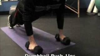 The Dumbbell Push-Up
