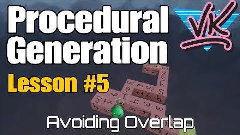 Procedural Generation #5 - Avoiding Overlap | Dreams PS4