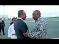 ጠቅላይ ሚኒስትር ዐቢይ (ዶ/ር) ለደቡብ አፍሪካ ፕሬዚዳንት ያደረጉት አቀባበል