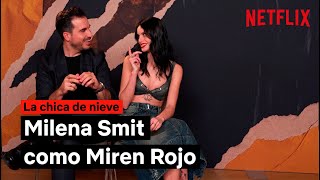 Milena Smit como Miren Rojo | La Chica de Nieve | Netflix España