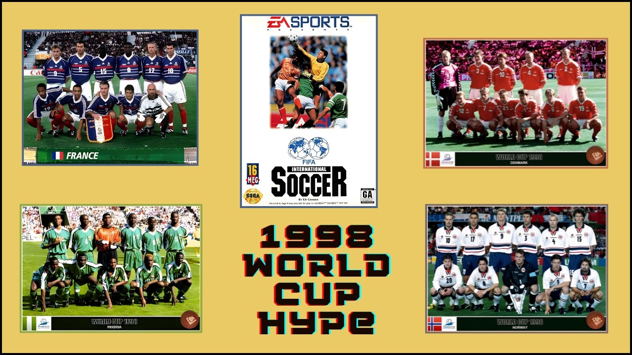 1998 World Cup Hype - FIFA International Soccer: Sega Genesis