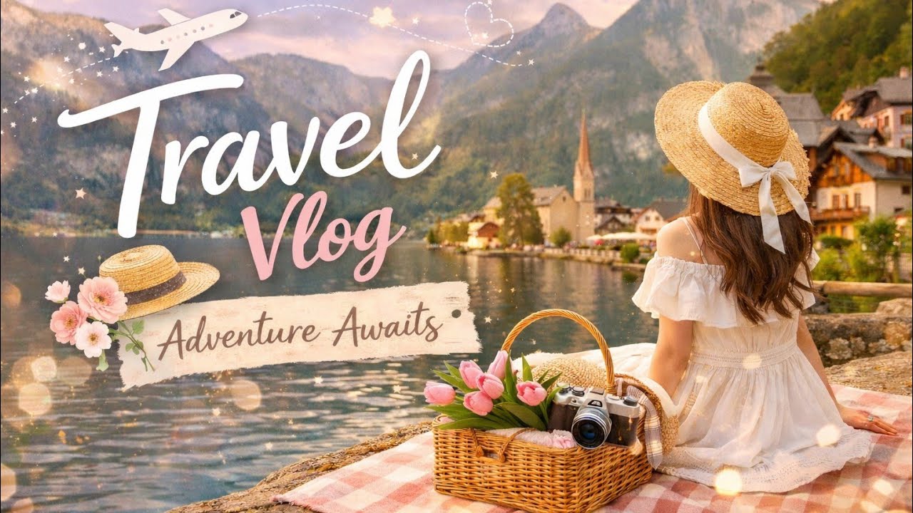 🧺🌷travel vlog|soft journeys, calm views🍒 & cozy moments ✨📷