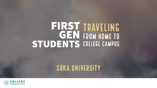 First-Gen, Low-Income Students: Traveling from Home to College