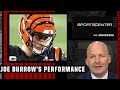 'He gave his team a chance' - Tim Hasselbeck commends Joe Burrow for 'clean' game | SportsCenter