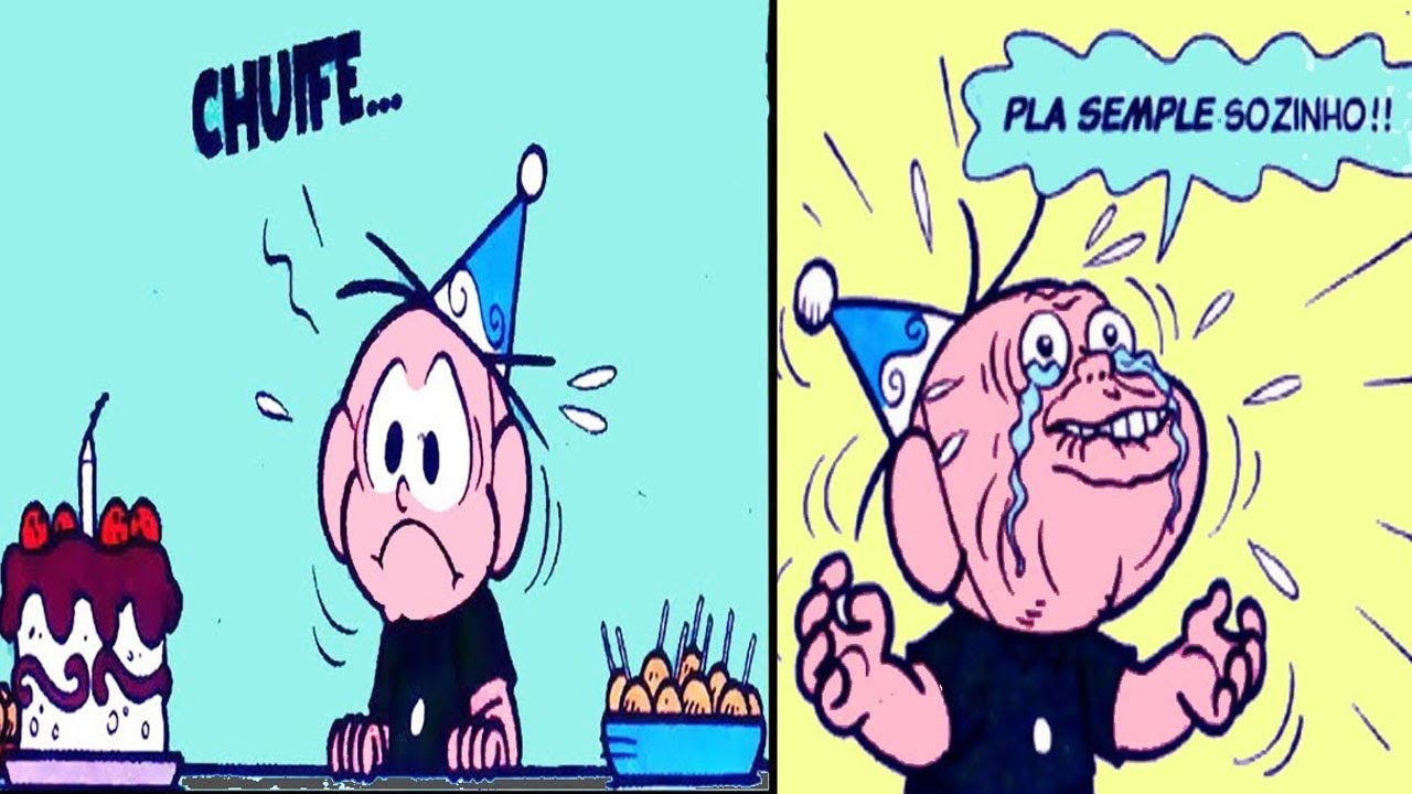 CEBOLINHA TEVE O PIOR ANIVERSÁRIO DE TODOS - QUADRINHOS MÁGICOS