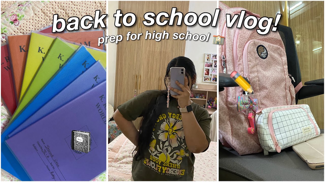 BACK TO SCHOOL PREP 🏫📚 new supplies, back to school haul & more! - YouTube