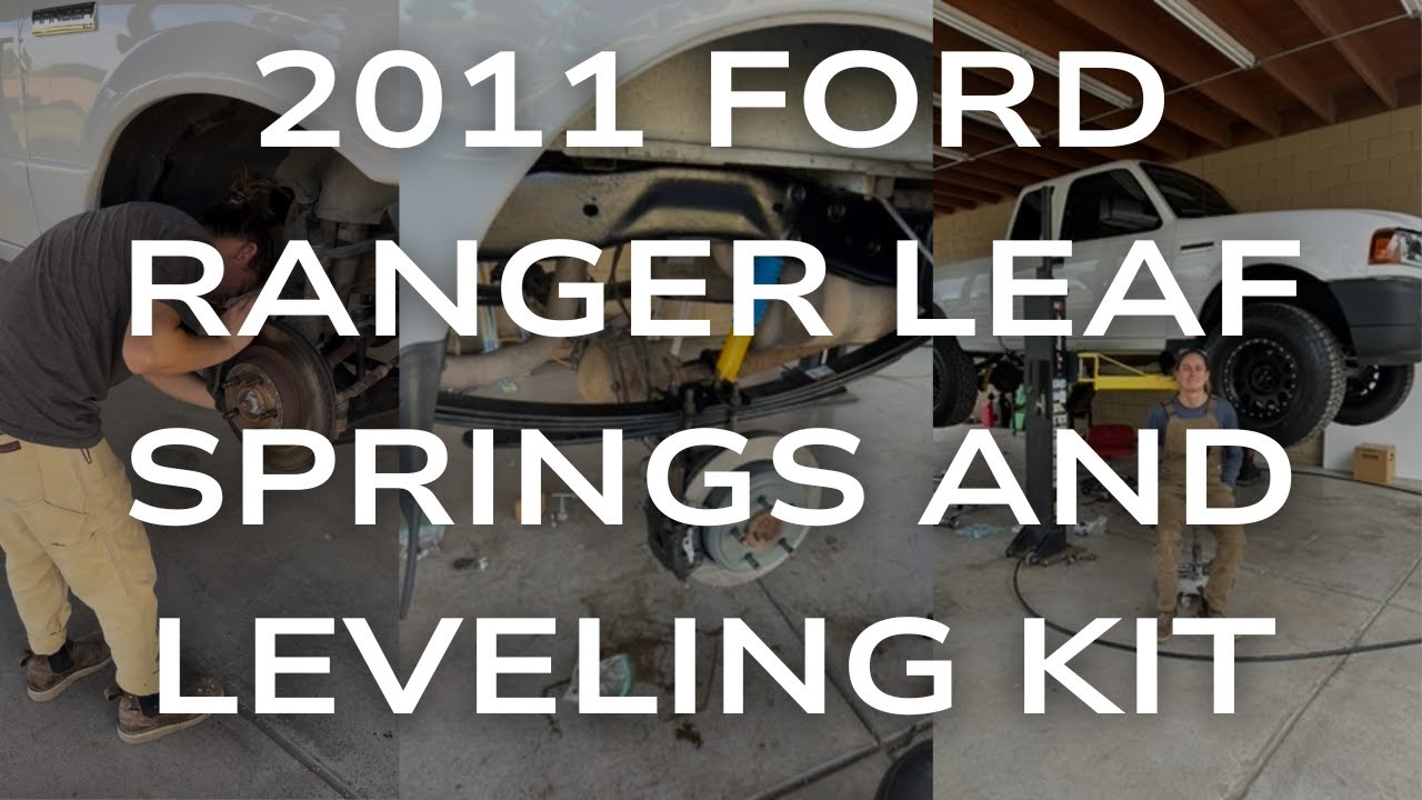 2011 Ford Ranger Rear Leaf Springs and Suspension Lift Kit - YouTube