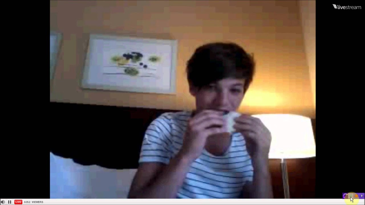 Louis Tomlinson Twit cam