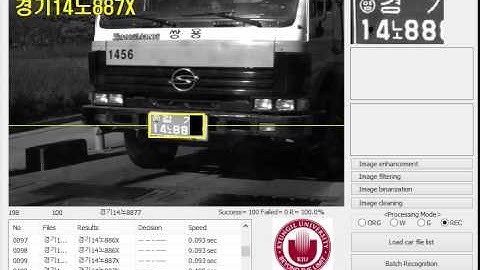 License Plate Recognition (LPR) for Korean Vehicle Parking