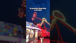 Fun Fair vs Theme Park… Which Is BETTER? 😳🎢