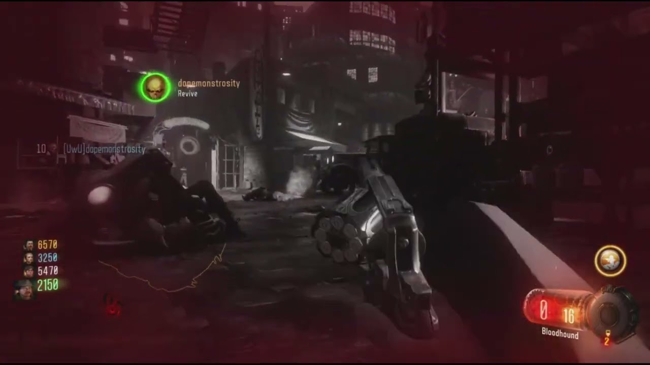 Shadows of Evil in BO3 high round gameplay 