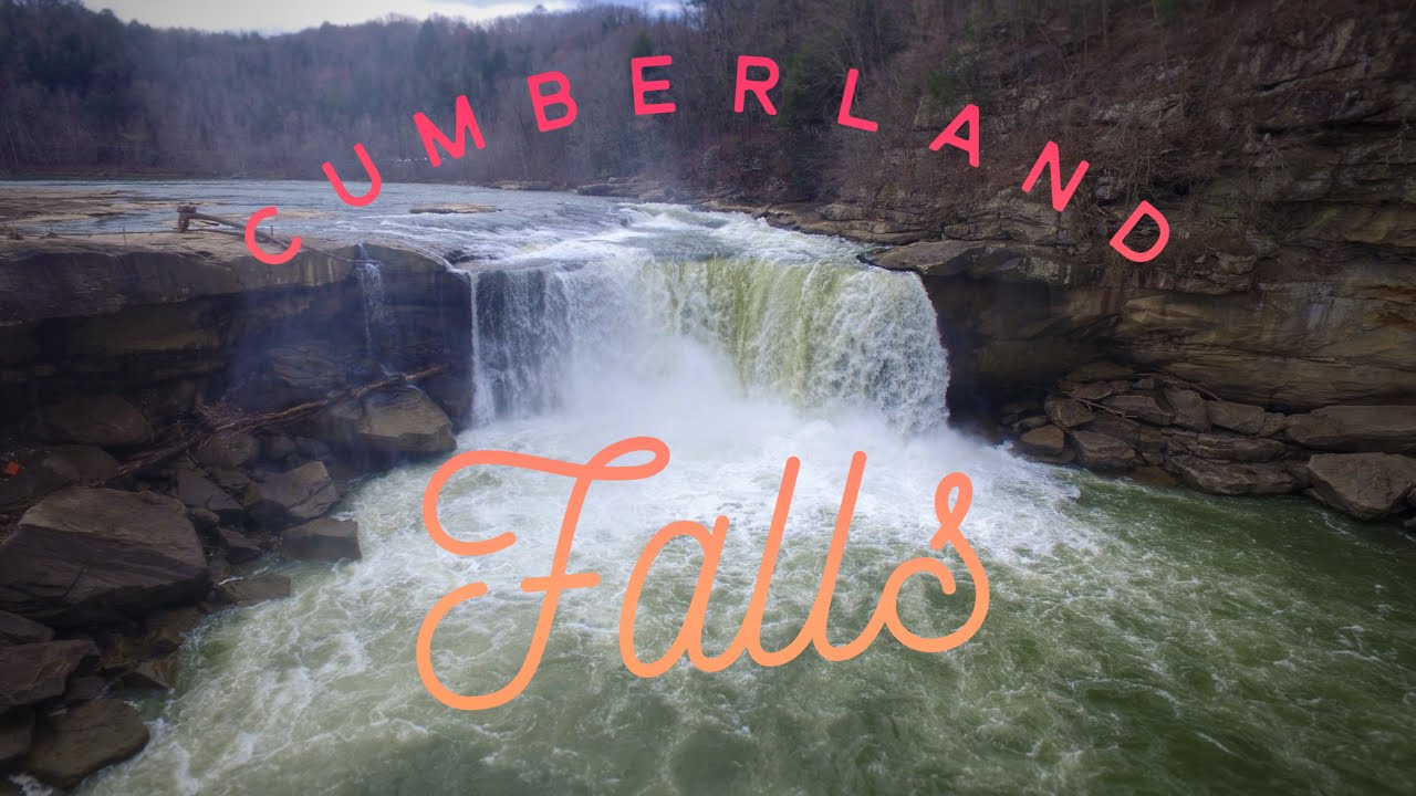 Cumberland Falls in Winter Drone Video - YouTube