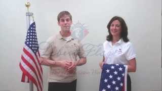 WaveCrest™ Polyester American Flags LibertyFlags.com