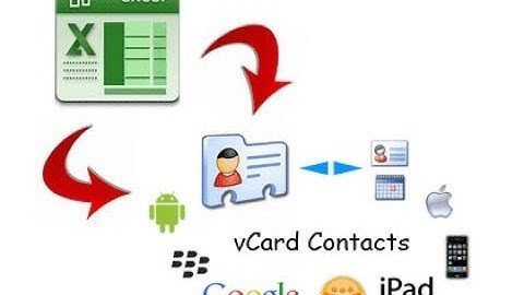 how to convert vcf contacts file to excel file