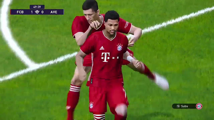 Serge GNABRY BANGER 🤯💯 | PES 2021