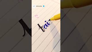 Information how to write name in style #art  #handwriting #calligraphy News