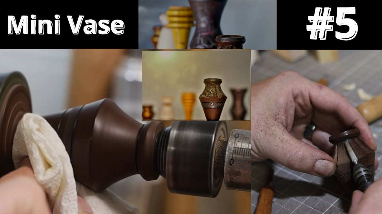 Woodturning  vase #5