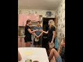 Битва лепёшками по лицу с полным ртом воды!!! #shorts #битва #challenge #battle #family